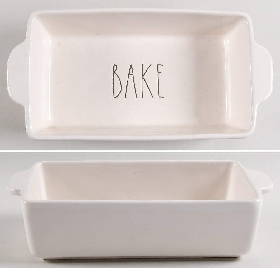 Farmhouse 10" Rectangular Baker by Magenta-1