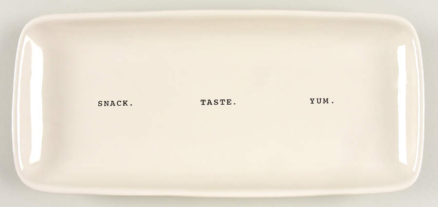 Rae Dunn Kitchenware 12" Rectangular Tray by Magenta-1
