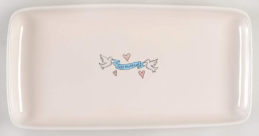 Rae Dunn Kitchenware 14" Rectangular Tray by Magenta-1