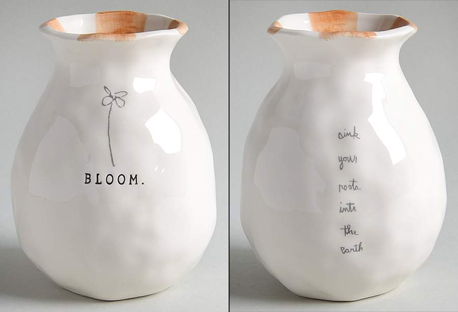 Rae Dunn Giftware 5" Bud Vase by Magenta-1