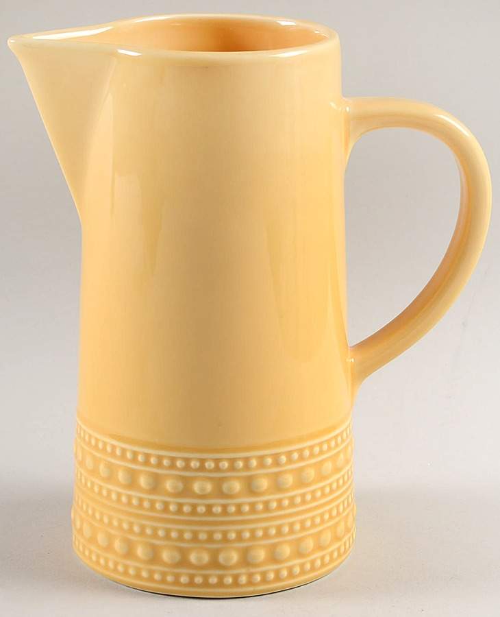 M2A20 Mustard 32 Oz Pitcher by Matceramica-1