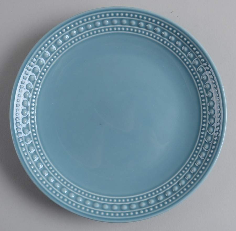 M2A20 Blue Gray Salad Plate by Matceramica-1