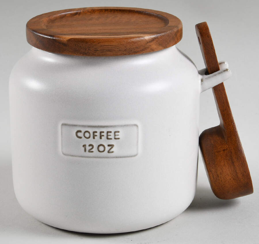 Hearth & Hand Coffee Canister with Scoop by Magnolia-1