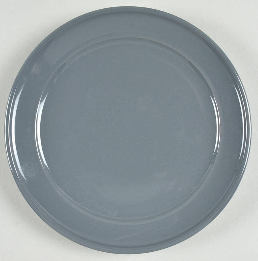 Amelia Gray Salad Plate by Mainstays-1