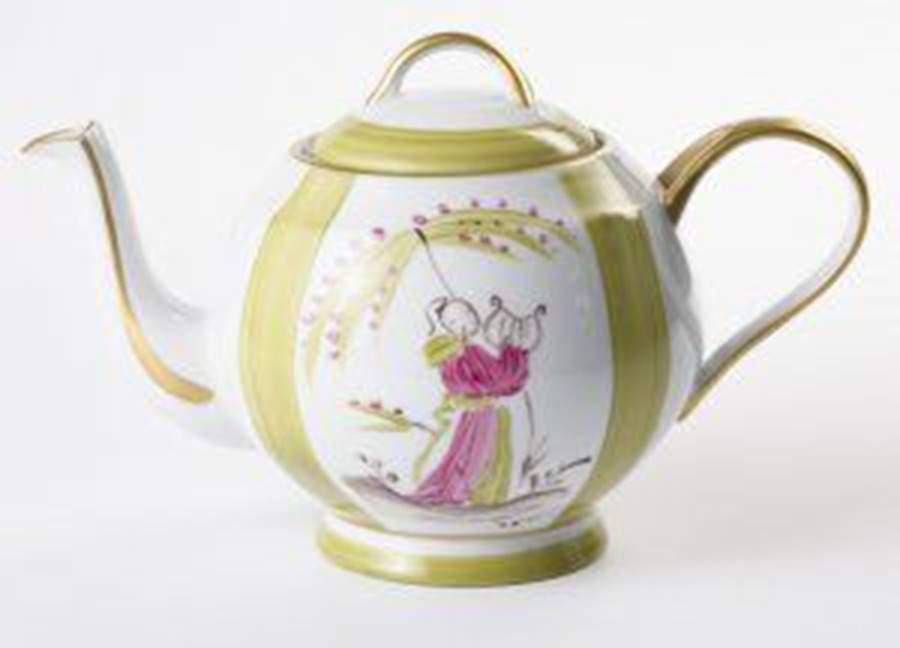 Divertimente Teapot & Lid by Marie Daage-1
