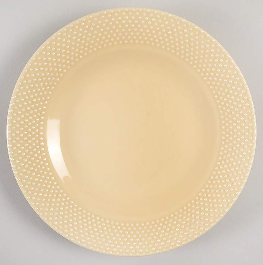 M2A34 Yellow Salad Plate by Matceramica-1