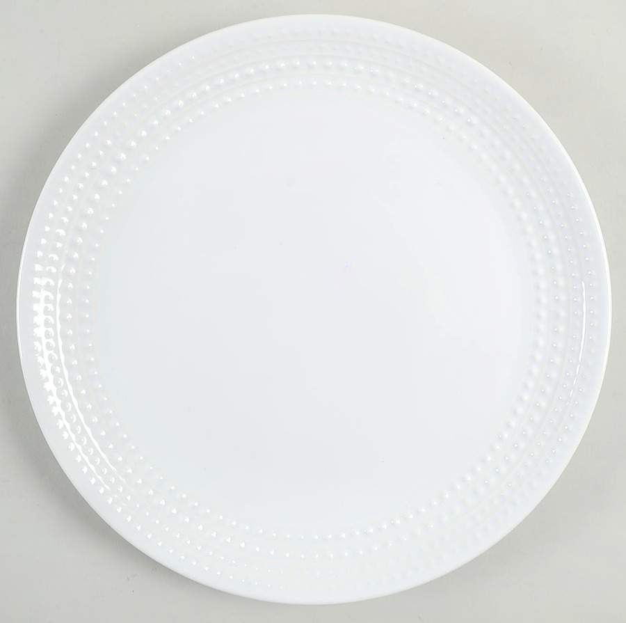 M2A40 White Dinner Plate by Matceramica-1