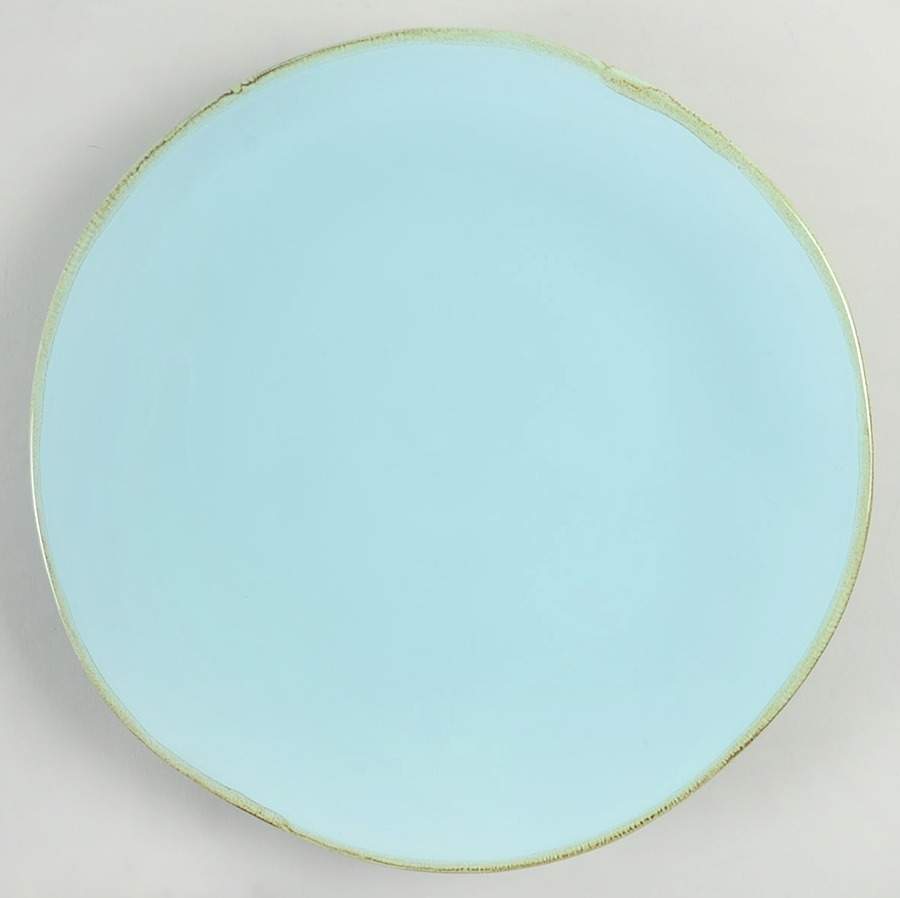 MLJ17 Aqua Dinner Plate by Maioliche Jessica-1