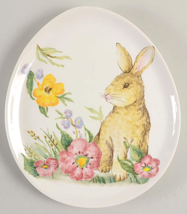 MXE43 10" Egg Shape Plate by Maxcera Corp-1