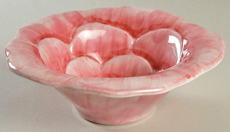 Paisley Peony Flower Shape Soup/Cereal Bowl by Maxcera Corp-1