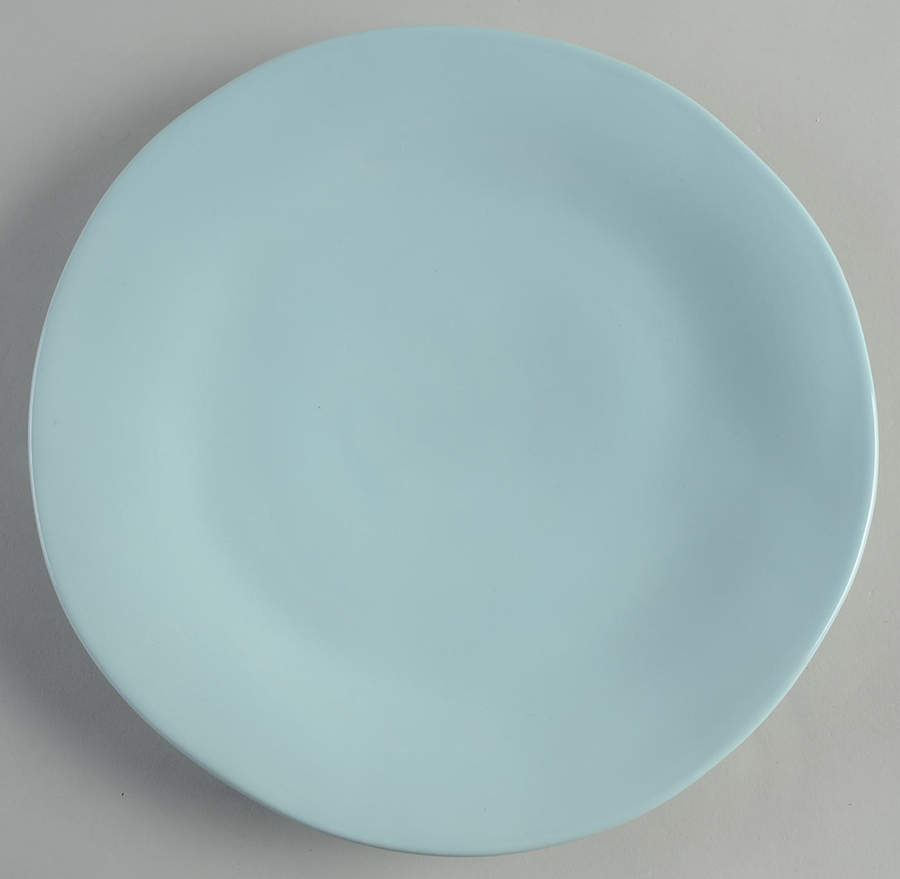 MLJ21 Pale Green Dinner Plate by Maioliche Jessica-1