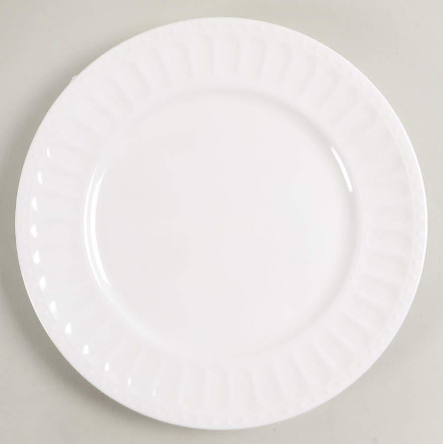 MN14 White Salad Plate by Maison Neuve-1