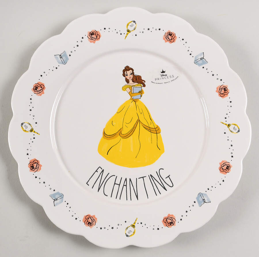 Disney Princess Dinner Plate by Magenta-1