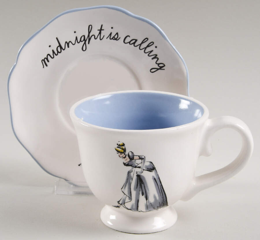 Disney Princess Oversized Cup & Saucer Set by Magenta-1