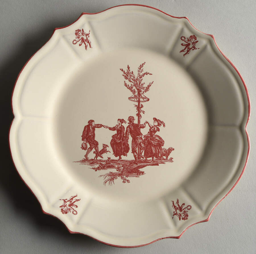 MDF9 Salad Plate by Moulin des Loups-1