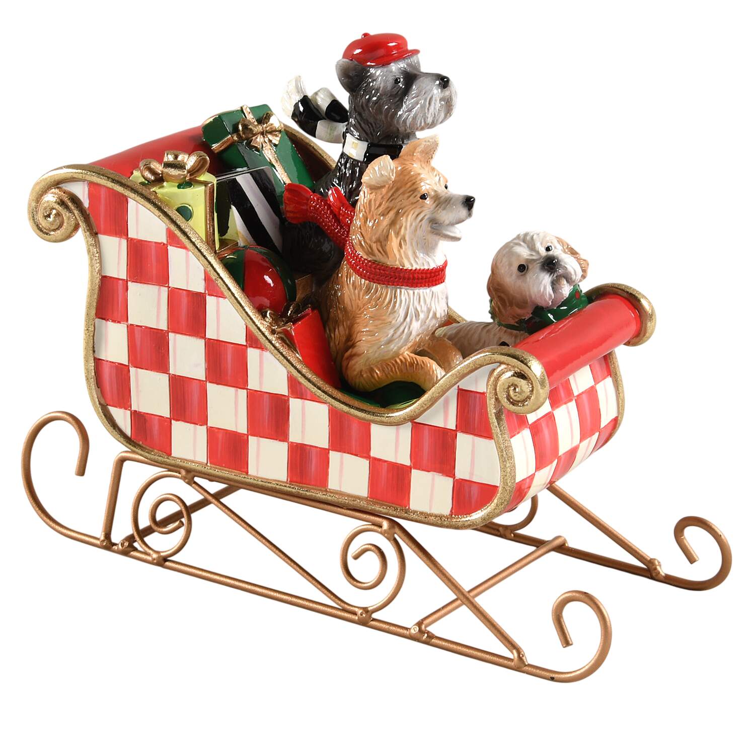 Seasonal Home Decor Small Sleigh by MacKenzie-Childs-1