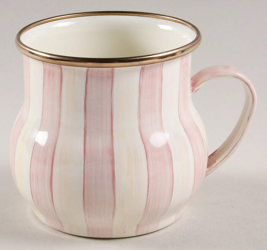 Bathing Hut (Enamelware) Mug by MacKenzie-Childs-1