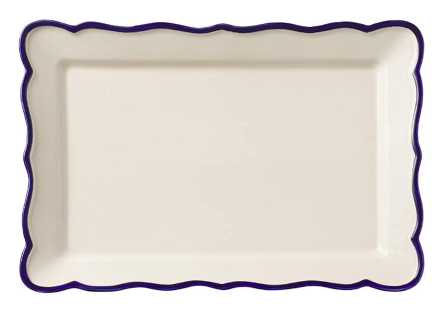 Jane 15" Rectangular Serving Platter by Maison Madison-1