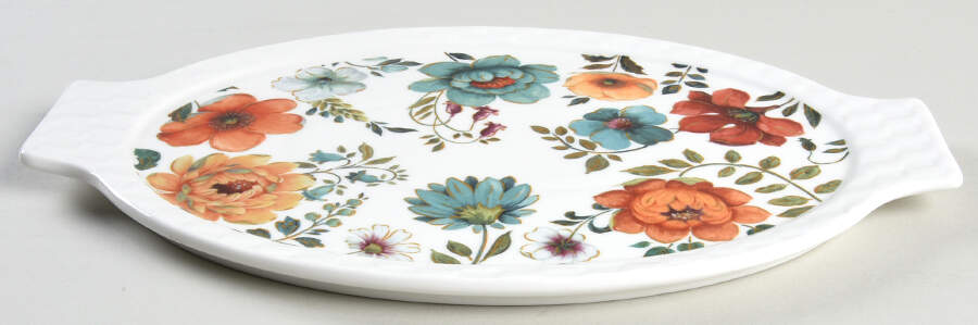 Fall Bloom Lid for Oval Baker by Monterey Bay-1