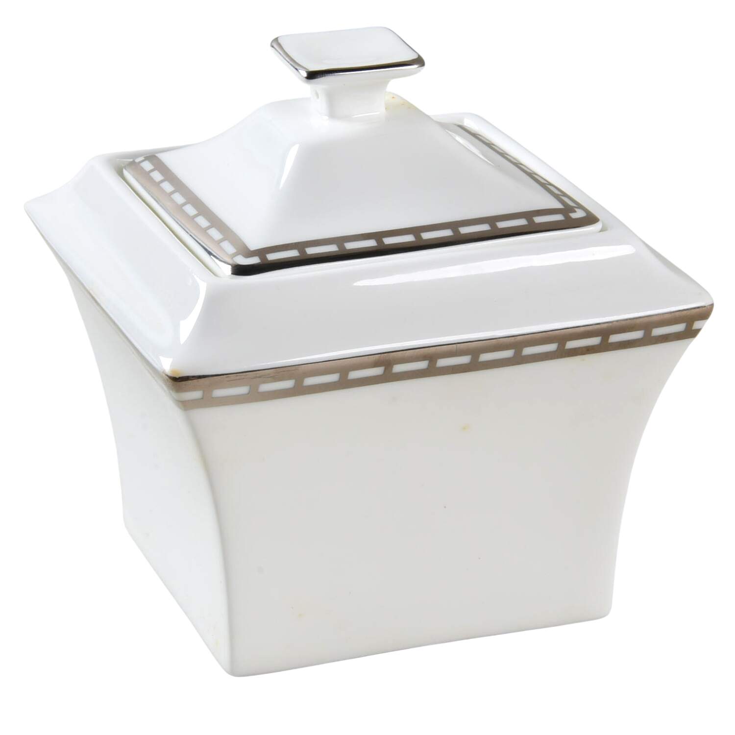 Jacob's Ladder Sugar Bowl & Lid by Merdinger House of Design-1