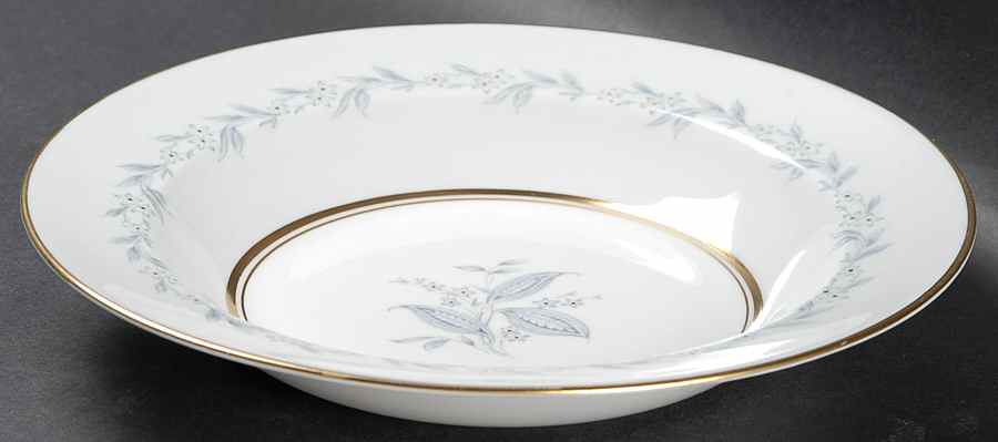Morning Mist (Smooth) Rim Soup Bowl by Northumbria-1