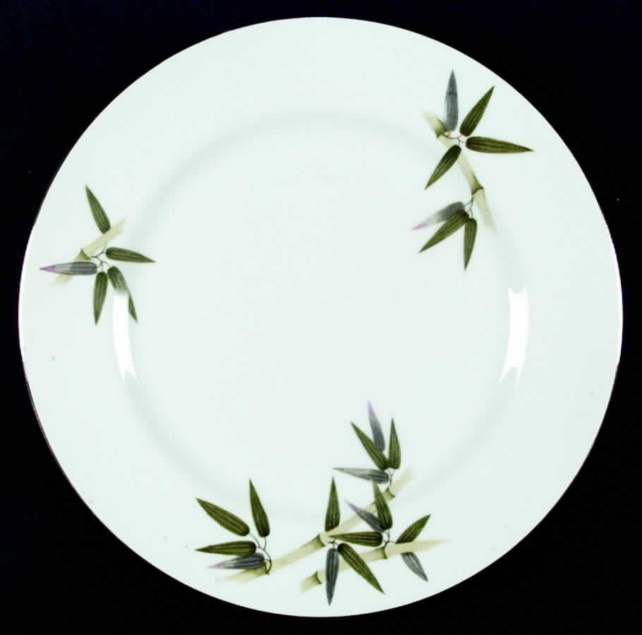 Spring Bamboo Dinner Plate by Narumi-1
