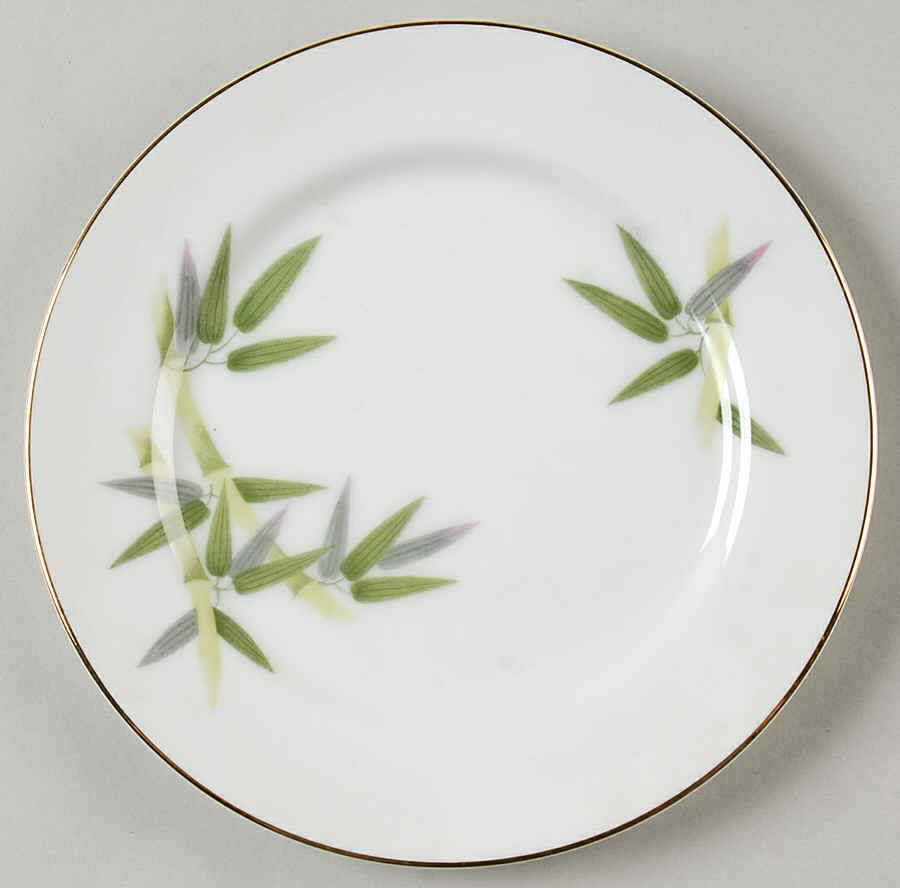Spring Bamboo Bread & Butter Plate by Narumi-1