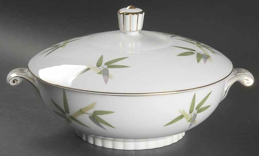 Spring Bamboo Round Covered Vegetable by Narumi-1