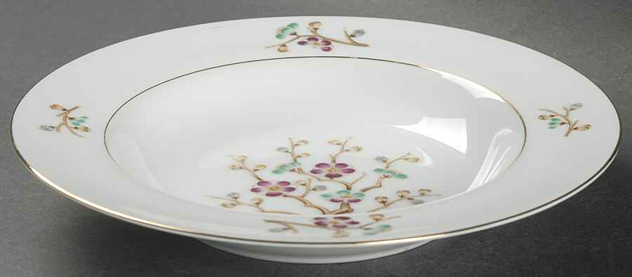 Early Spring  Rim Soup Bowl by Narumi-1
