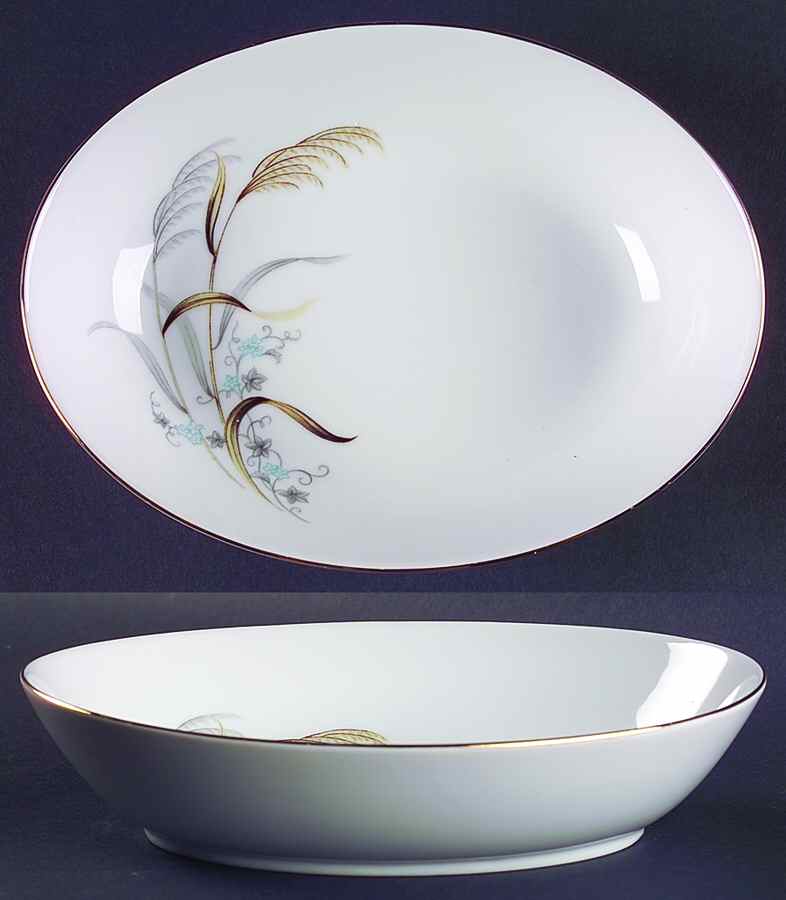Laura 9" Oval Vegetable Bowl by Narumi-1