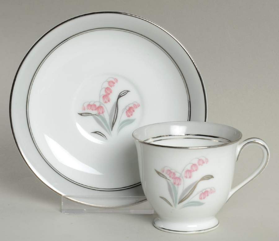 5518 Footed Demitasse Cup & Saucer Set by Noritake-1