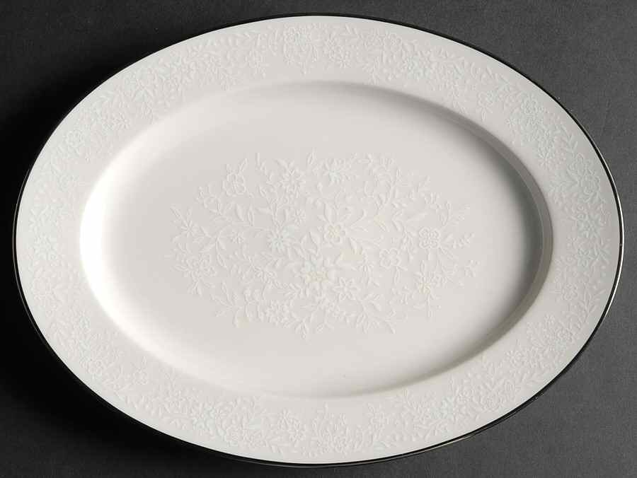 Affection 11" Oval Serving Platter by Noritake-1