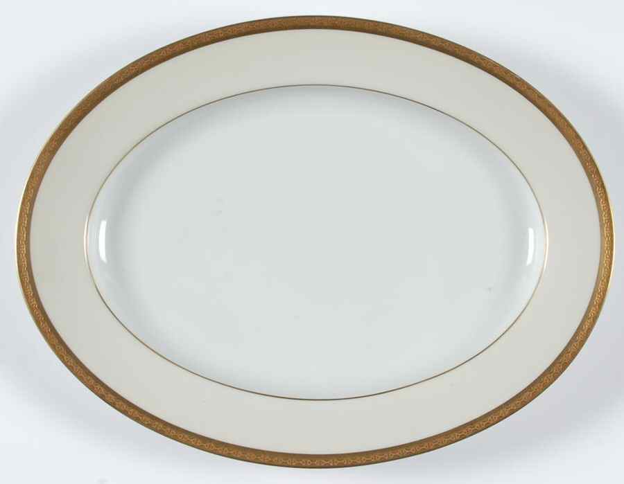 Astoria 11" Oval Serving Platter by Noritake-1