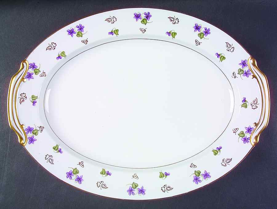 Avalon 16" Oval Serving Platter by Noritake-1