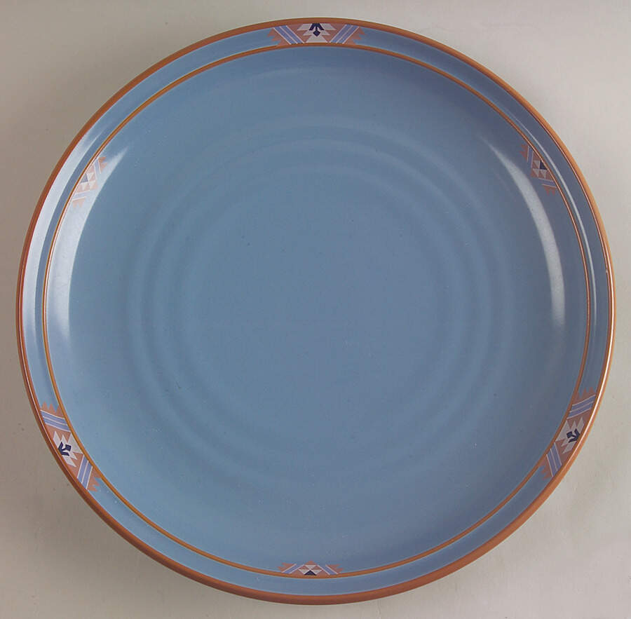 Blue Adobe 12" Chop Plate (Round Platter) by Noritake-1