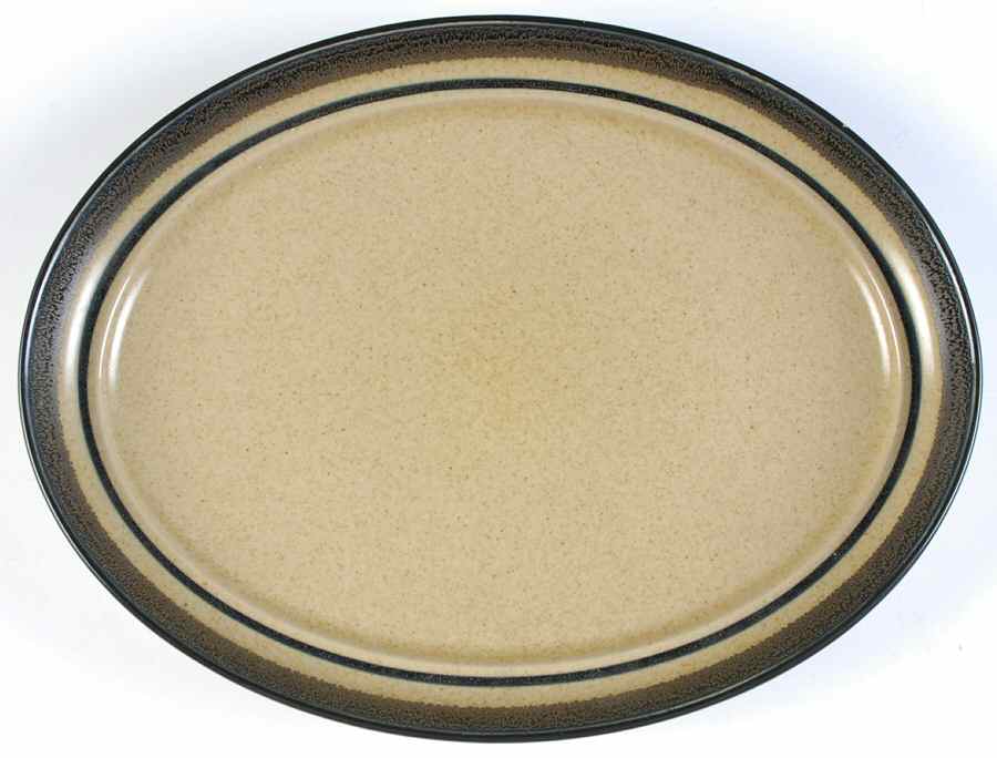 Blueberry 14" Oval Serving Platter by Noritake-1