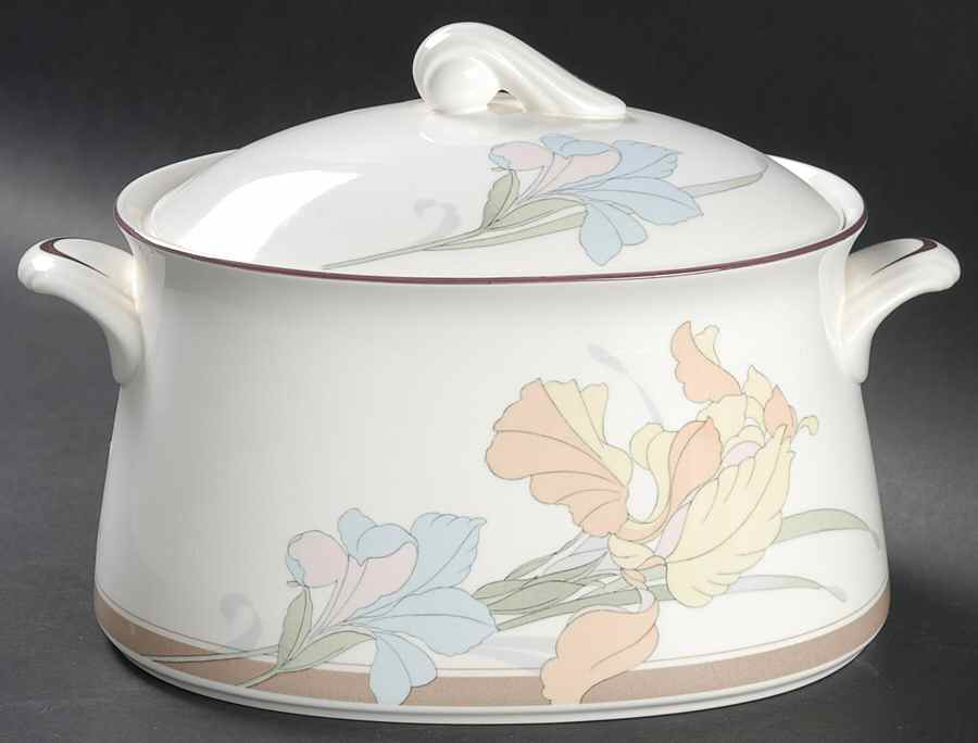 Cafe Du Jour Oval Covered Vegetable by Noritake-1
