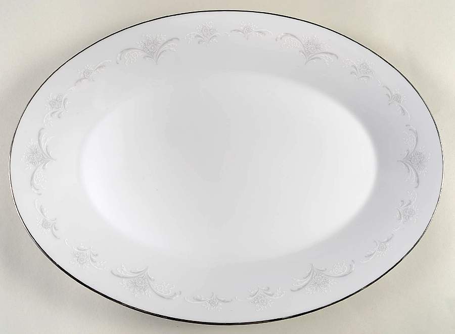 Casablanca 16" Oval Serving Platter by Noritake-1