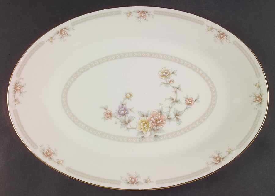 Cervantes 16" Oval Serving Platter by Noritake-1