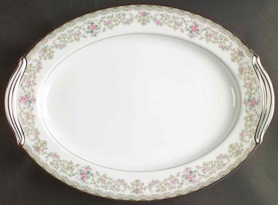 Edgewood 13" Oval Serving Platter by Noritake-1