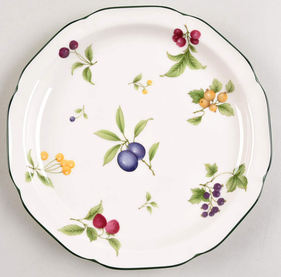 Fruit Parfait Salad Plate by Noritake-1