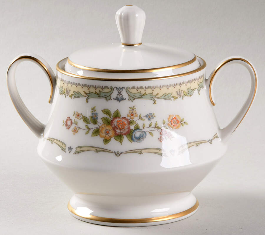Homage Sugar Bowl & Lid by Noritake-1