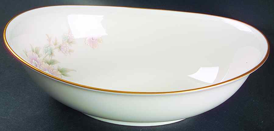 Ivanhoe 10" Oval Vegetable Bowl by Noritake-1