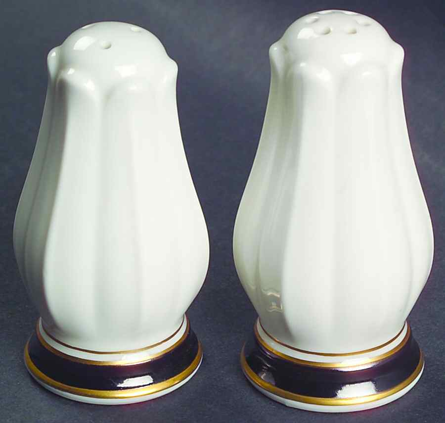 Ivory & Ebony Salt & Pepper Set by Noritake-1