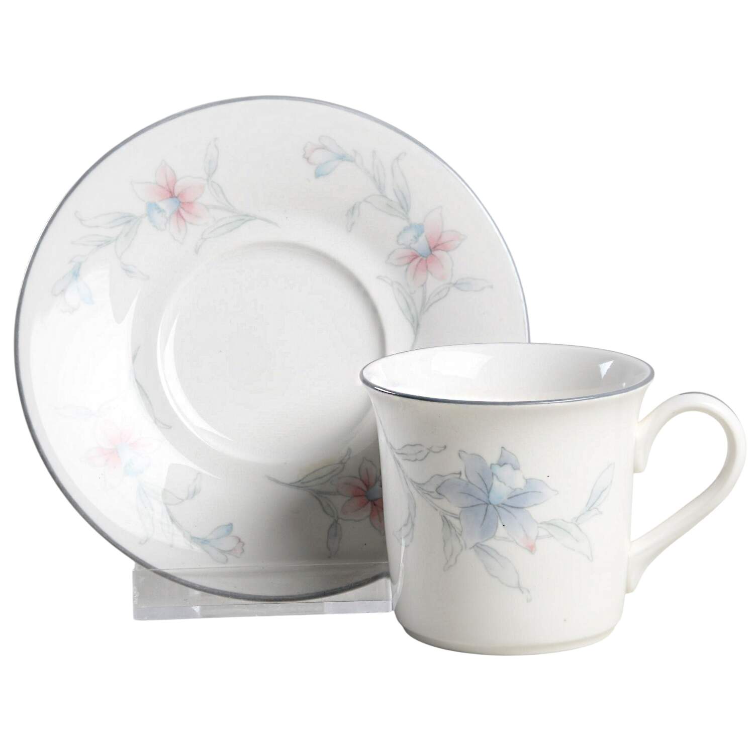 May Breeze Flat Demitasse Cup & Saucer Set by Noritake-1