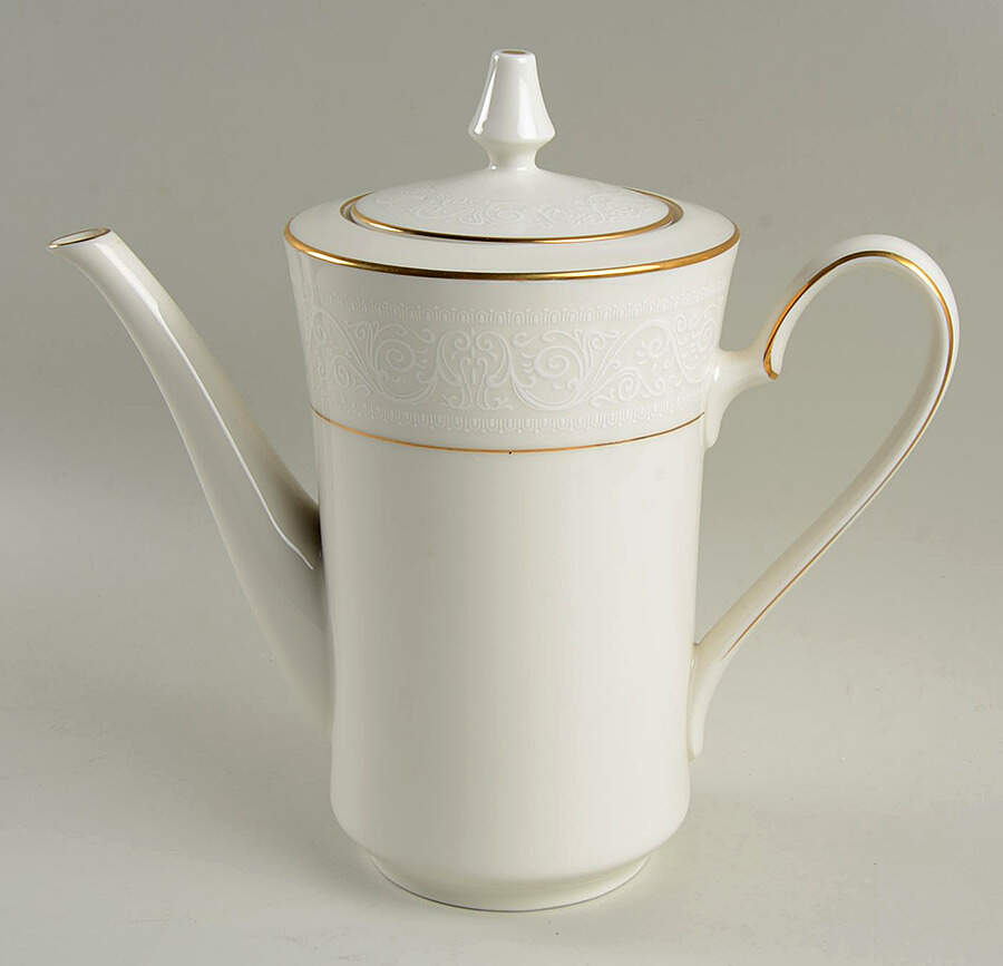 Tulane Coffee Pot & Lid by Noritake-1