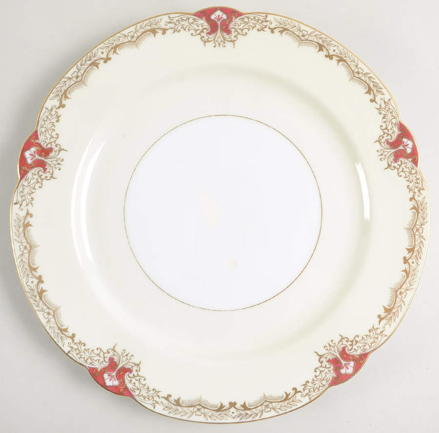 Vornay Red Dinner Plate by Noritake-1