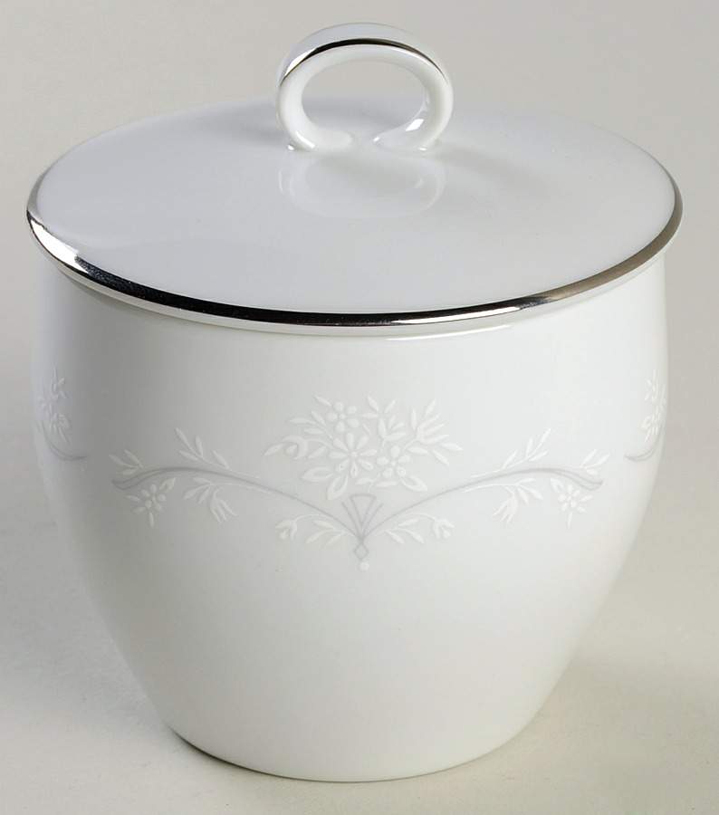 Whitebrook Sugar Bowl & Lid by Noritake-1