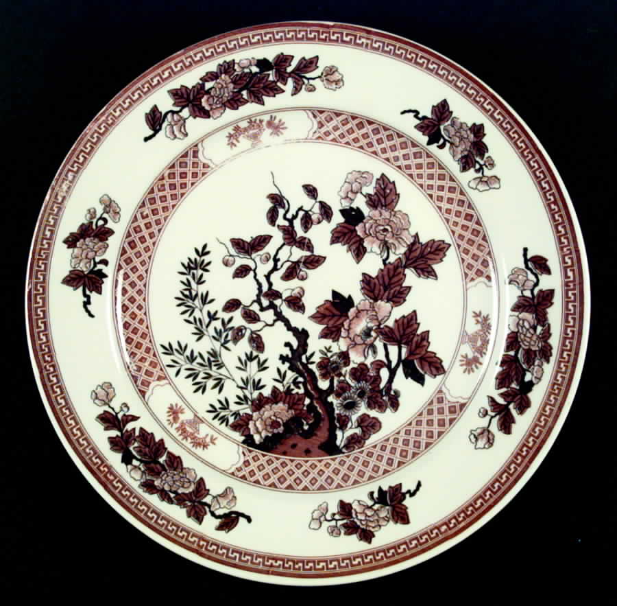 Indian Tree Brown (USA) Dinner Plate by Nasco China (USA)-1