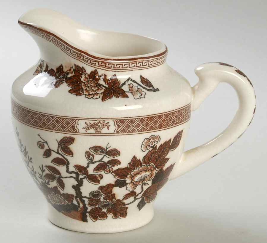 Indian Tree Brown (USA) Creamer by Nasco China (USA)-1